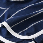 4 Pack Men's Ultra-Soft Breathable Cotton Striped Design Comfort Trunks & Boxers Briefs