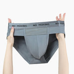 3 Pack Men's One-Piece Cut Briefs with Enhanced Pouch and Stretch Waistband
