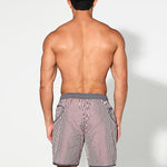 Men's Lightweight Moisture-Wicking Checkered Board Shorts