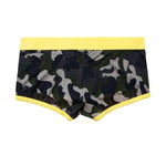 2 Pack Men's Camouflage Print Mesh Supportive Fit Touch-Free Soft-Touch Trunks