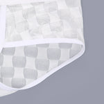 2 Pack Men's Sheer Grid Mesh Breathable Large U-Pouch Trunks