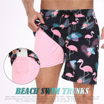 Men's Moisture-Wicking Cooling Airflow Fashion Vacation Board Shorts