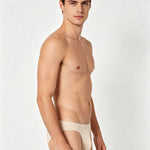 3 Pack Men's Solid Color Minimalist Style Breathable Cotton Briefs