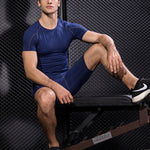 Men’s Simple Tight Short Sleeve