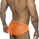 Men's Seamless Comfort Sexy Solid Color Full Coverage Swim Briefs