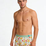 3 Pack Men's Mid-Rise Stay-Put Fit Skin-Friendly Breathable Briefs & Trunks