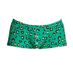 2 Pack Men's Breathable Cotton Printed Low-Rise Seamless Comfort Trunks