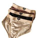 4 Pack Men's Breathable Thin & Soft-Touch Mid-Rise Briefs