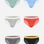 4 Pack Men's Seamless Quick-Dry with Enhancing U-Pouch Briefs
