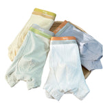 4 Pack Men's Soft-Touch Cotton Antibacterial All-Season Daily Stretch Luxury Trunks