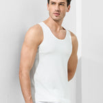 Men's Seamless Sports Fitness Vest Sleeveless Tank Top