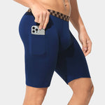 3 Pack Men's Anti-Chafing Extended Length High-Stretch Midway Briefs