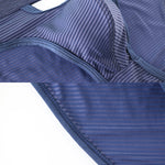 4 Pack Men's Sexy Striped Design Day-Long Comfort Soft-Touch Waistband Bikini