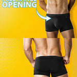 Men's Zippered Pocket Swim Brief And Trunk