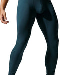 Men's Ultra-Soft Cotton Tag-Free Second-Skin Warm-Touch Cozy Thermal Bottoms