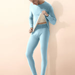 Men's Snug-Fit Soft-Touch Second-Skin Sleep-Ready Warm-Touch Thermal Sets