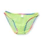 3-pack Men's Ultra-sheer Rainbow-edge Mesh Briefs