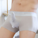3 Pack Men's Comfy Cotton Dual Pouch Underwear
