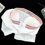 2 Pack Men's Breathable Mesh Butt-Lifting 3D Enhancing Design Seamless Shapewear