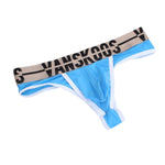 3 Pack Men's Skin-Friendly Separate Pouch Firm Support Thongs