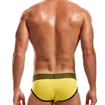 Men’s Spliced Color Pouch Briefs