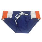 Men's Removable Pad Swim Brief with Drawstring