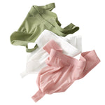 3 Pack Men's Solid Color Seamless Comfort Quick-Dry Breathable Thongs