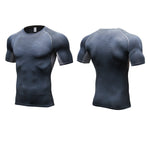 Men's Fitness Running Moisture-Wicking & Quick-Dry Fabric Activewear Tops & Tights