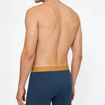 2 Pack Men's Seamless Fly Opening Breathable Chafe-Free Design Boxer Briefs
