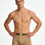 4 Pack Men's Soft Ribbed Textured Antibacterial & Breathable Trunks