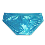 Men's Solid Color Sponge Pad Swim Briefs