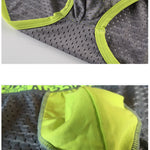 2-pack Men's Breathable Mesh Briefs with U-shaped Convex Pockets