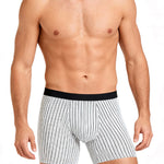 3 Pack Men's Ice Silk Antibacterial Odor-Control Day-Long Comfort Boxer Briefs