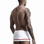 Men's Stylish Homewear Cotton Toweling Side Slit Shorts