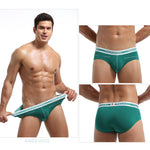 3 Pack Men's Comfortable Sporty Breathable Low-Waist Sexy Briefs