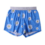 2 Pack Men's Pure Cotton Shape-Retaining Trendy Prints Mid-Rise Boxers Shorts