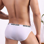 2 Pack Men's U-Pouch V-Front Low-Rise Briefs
