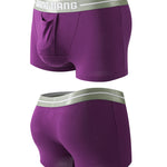 3 Pack Men's Reinforced Pouch Breathable Seamless Comfort Trunks