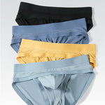 2 Pack Men's Ultra-Soft Fabric Stretch Fit Supportive Pouch Breathable Briefs