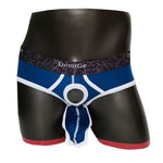 2 Pack Men's Detachable Front Pouch Durable Stretch Skin-Friendly Briefs
