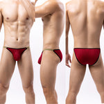 3 Pack Men's Sexy Low-Rise Hip-Lifting Briefs