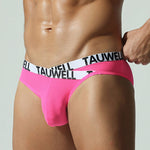 3 Pack Men's Minimalist Mesh Bikini with Crossed Waistband