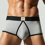 2 Pack Men’s Soft & Breathable Trunks with Supportive Pouch