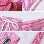 Men’s Fashionable Flash Swim Fitness Trunks