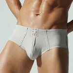 Men's Premium Fabric Comfy Waistband Stay-Put Fit Sporty Cut Solid Color Trunks