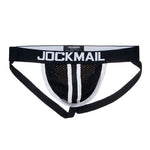 2 Pack Men's Supportive U-Pouch Day-Long Comfort Chafe-Free Design Jockstraps