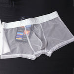 3 Pack Men's Invisible & Mesh Breathable Cooling Touch Trunks