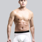 3 Pack Men's Ice Silk Sports Breathable Boxer Briefs