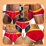 2 Pack Men's Middle-Rise Cotton Sexy Briefs