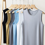 Men's Vests Undershirts with Ultimate Soft Short Sleeve Vests